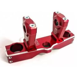 Mesa Guidão Corona Racing Vermelha Honda Crf 250f ... - Trilha Race