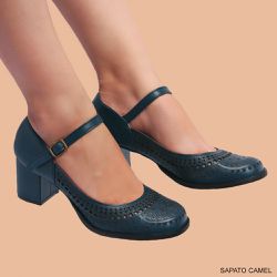 SAPATO CAMEL AZUL - TRINTEE