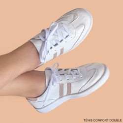 TÊNIS COMFORT DOUBLE BRANCO
