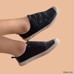 TÊNIS ZOE PRETO