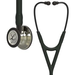 Estetoscópio Littmann Cardiology IV 6179 Preto e Champanhe 3M - Triomed