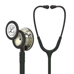 Estetoscópio Littmann Classic III 5861 Preto e Champanhe 3M - Triomed