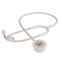 Estetoscópio Spirit Pro-Lite II Adulto Branco Acabamento Dourado - Triomed