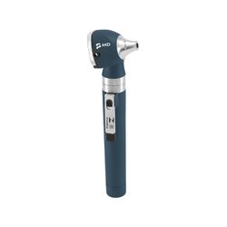 Otoscópio MD Omni 3000 2.5V LED Fibra Óptica Blueberry com Estojo Macio - Triomed