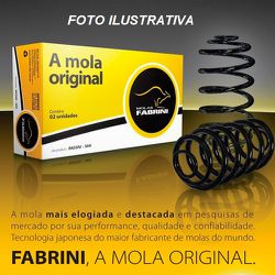 Par de Molas suspensão dianteira Palio Weekend 1.0, 1.5, 1.6 8V 1997 a 2000 Com ar cond., Palio Weekend 1.6 16V 1997 a 2... - AUTOPEÇAS TUNICAR