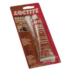 Silicone Ultra Cooper (Vermelho) Loctite para alta temperatura - 5920 - 22416 - AUTOPEÇAS TUNICAR