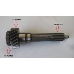 Eixo piloto 22 dentes F1000 e F4000 1991 a 1996 com cambio Clark CL2615B, CL2615C e FS2305B 5 marchas numero Eaton 33166... - AUTOPEÇAS TUNICAR