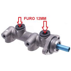 Cilindro mestre freio Ipanema e Kadett 1989 a 1998, Monza 1988 a 1996. Diametro 22,22mm - RCCD27891 - 13897 - AUTOPEÇAS TUNICAR