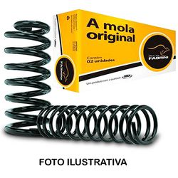 Par de molas suspensão dianteira F250 1999/ cabine simples a diesel - IFO0392 - 12814 - AUTOPEÇAS TUNICAR