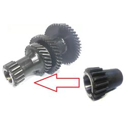 Ponta eixo carretel (carretão) C60, D10, D60, F350, F4000 cambio 240F/FS 4 marchas (17 dentes). Peça utilizada para recu... - AUTOPEÇAS TUNICAR