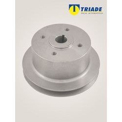 Polia da bomba d'água D10, D20, SILVERADO 4236, Q20B E S4 ASP. Polia simples (01 canal) - T80 - 33940 - AUTOPEÇAS TUNICAR