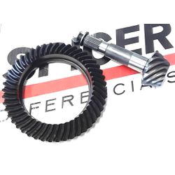 Coroa e Pinhão 47X11 dentes Dana 44-3 Blazer e S10 2001 a 2011 motor MWM 2.8 Sprint - BA401320X - 34347 - AUTOPEÇAS TUNICAR