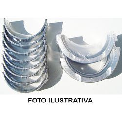 Bronzina de mancal 0,50 e flange 0,26 p/ Doblo, Idea, Fiorino, Palio e Uno c/ motor 1.0/1.3/1.4 8/16v fire - SBC549J 05 - AUTOPEÇAS TUNICAR