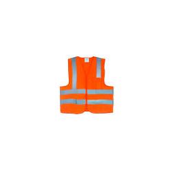 COLETE REFLETIVO LARANJA C/ 1 BOLSO CLASSE 2 TAM.G... - Tutela EPI - EPIs em BH, equipamentos de proteção individual Belo Horizonte
