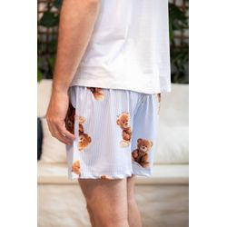 Pijama Masculino Curto New Bear Ursos