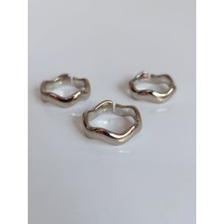 Anel Wave Prata - 2315 - Tutto Acessórios