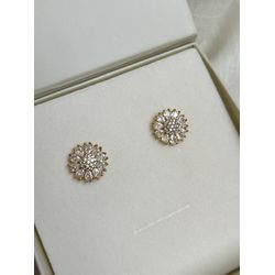 Brinco Pizza Cravejado Banhado a Ouro - 2782 - Tutto Acessórios