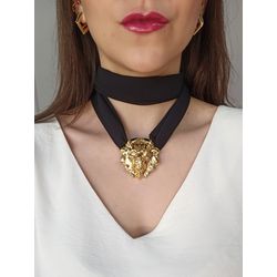 Colar Lenço Lion - 2699 - Tutto Acessórios