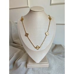 Colar Longo Solaris Trevo Ouro - 2495 - Tutto Acessórios