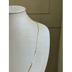 Colar Chapinha Dots Banhada a Ouro - 4012 - Tutto Acessórios