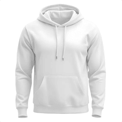 Moletom Canguru Adulto Liso BRANCO - Atacado - CAN... - UBSHOP