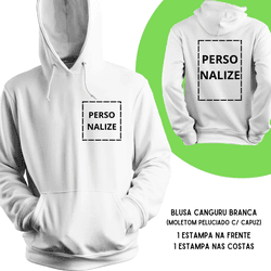 Moletom Canguru PERSONALIZADO COM SUA ARTE - DROPS... - UBSHOP