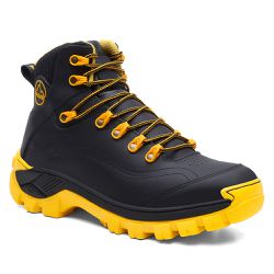 Bota Adventure Caroba - Preto e Amarelo - N7 PTO A... - Use Ubuntu