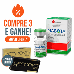 TOXÍNA NABOTA 100UI [COMPRE 3 E GANHE 1 BRINDE] - ... - UNIC DERM