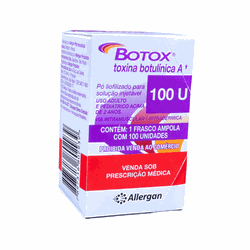 Toxína Botulínica Allergan Botox 100ui - 001 - UNIC DERM