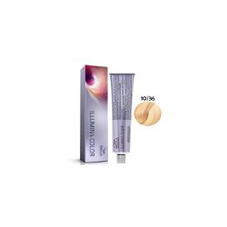 Wella Illumina Color 10-36 Louro Claríssimo Dourado Violeta 60g - UNIKAPRO Cosmetics