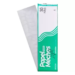 Papel Para Mechas Standard 11cmx47cm Com 30 Folhas - UNIKAPRO Cosmetics