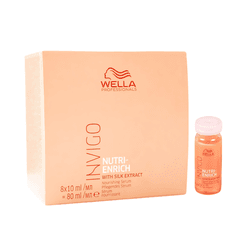 Wella Invigo Nutri Enrich Ampola De Nutrição Serum 8x10ml - UNIKAPRO Cosmetics