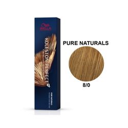 Wella Koleston Perfect Louro Claro Natural 8/0 60ml - UNIKAPRO Cosmetics
