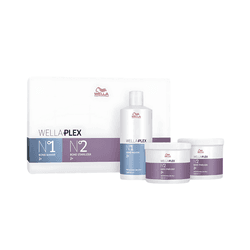 Wella Wellaplex Bond Builder System Salon Kit 3 Produtos - UNIKAPRO Cosmetics