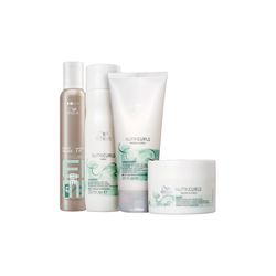 Wella Nutricurls Kit Shampoo + Condic + Masc + Boost Bounce - UNIKAPRO Cosmetics