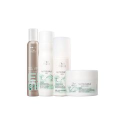 Wella Nutricurls Kit Shampoo + Másc + Curlixir + Boost - UNIKAPRO Cosmetics