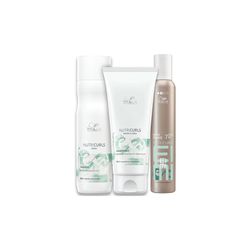 Wella Nutricurls Kit Shampoo + Condicionador + Boost Bounce - UNIKAPRO Cosmetics