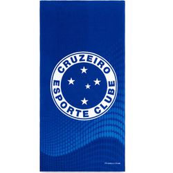 Bouton Toalha Banho Veludo de Time - Cruzeiro - 14... - Universo dos Enxovais