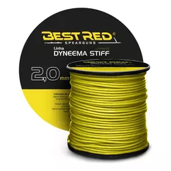 Linha Dyneema Stiff Amarelo 2mm (1m) - Best Red - Universo Sub
