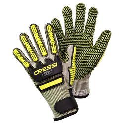 Luva de Neoprene Hex Grip Verde - Cressi - UNI3206... - Universo Sub