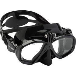 Máscara de Mergulho Action com Suporte Gopro - Cre... - Universo Sub