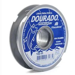 Linha Monofilamento Dourado Premium 0,30mm 10,6lbs... - Universo Sub