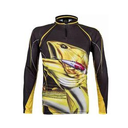 Camiseta De Pesca King Brasil UV 50 - KFF202 - UNI... - Universo Sub