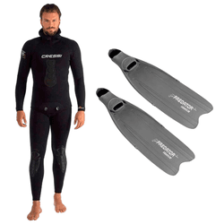 Roupa Apnea de Neoprene 3,5mm Cressi Tamanho 03 + ... - Universo Sub