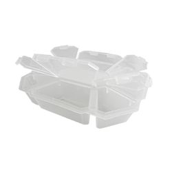 Estojo Para Pesca Oitavado 10X13cm 8 Divisórias ED... - Universo Sub