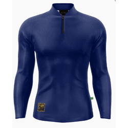 Camiseta Lisa Gola Padre UV 50 Azul Royal - King B... - Universo Sub