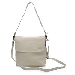 Bolsa de Couro - LOTUS - Off White