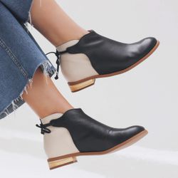 Bota DEDICAR - Preto e Off White - 664.20