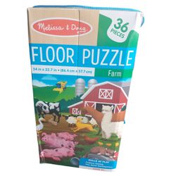 Quebra Cabeça Melissa & Doug Farm (36 peças) - 288... - USA PARA VOCÊ LOJINHA