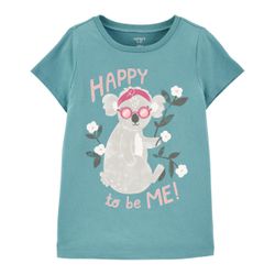 Camiseta Carter's Coala Happy To Be Me Azul - 3148 - USA PARA VOCÊ LOJINHA